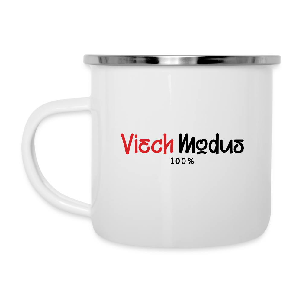 Viech Modus 100% - Emaille Tasse