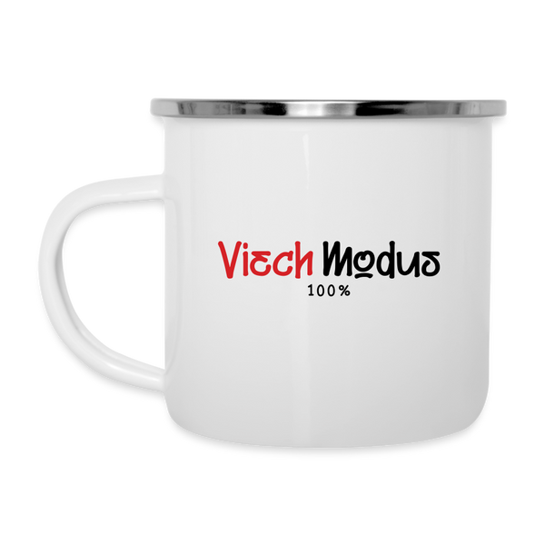 Viech Modus 100% - Emaille Tasse