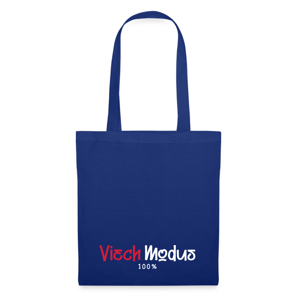 Viech Modus 100% - Stoffbeutel - Royalblau