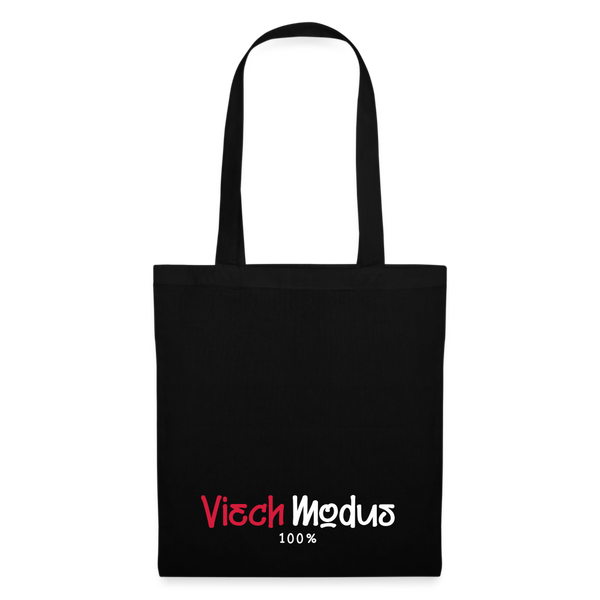 Viech Modus 100% - Stoffbeutel - Schwarz