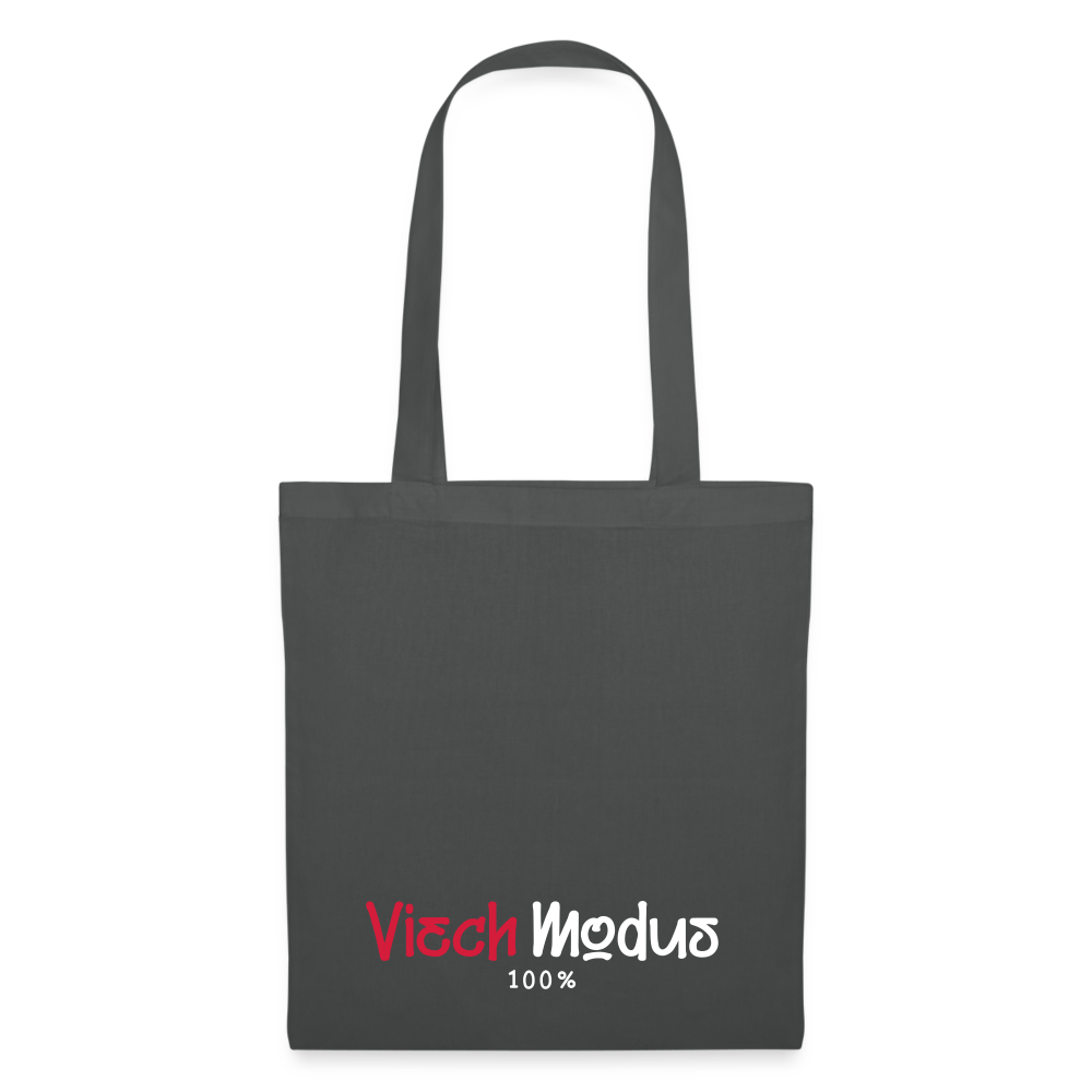 Viech Modus 100% - Stoffbeutel - Graphite