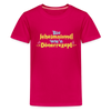 Bin jeheimnisvoll wie'n Dönerrezept. - Teenager Premium T-Shirt - dunkles Pink