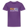 Pack' den Tag beim Schlawittchen - Teenager Premium T-Shirt - Lila