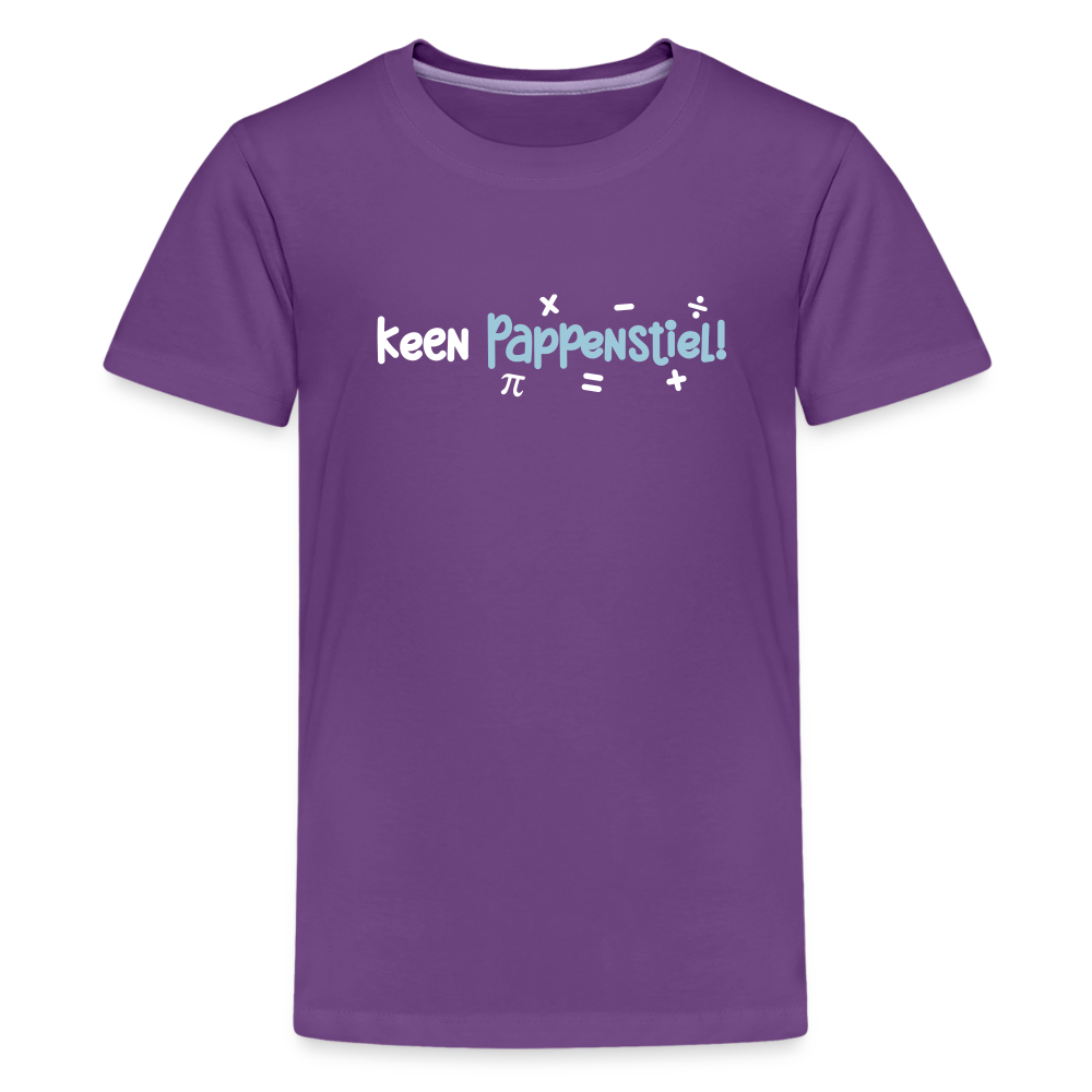 keen Pappenstiel! - Teenager Premium T-Shirt - Lila