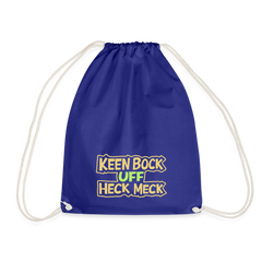 Keen Bock uff Heck Meck - Turnbeutel