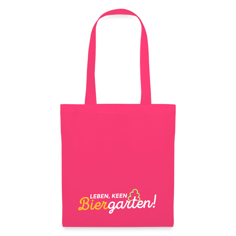 Leben, keen Biergarten! - Stoffbeutel - Azalea