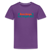 Keene Sorge, ick regel dit! - Teenager Premium T-Shirt - Lila