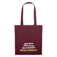 aba jut, uff jeht's! - Stoffbeutel