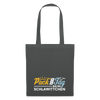 Pack' den Tag beim Schlawittchen - Stoffbeutel - Graphite