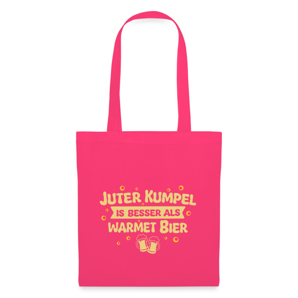 Juter Kumpel ist besser als warmet Bier - Stoffbeutel - Azalea