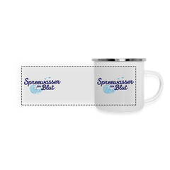 Spreewasser im Blut - Emaille Tasse