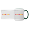 Ick bin dit Spiel! - Tasse zweifarbig - Weiß/Dunkelgrün