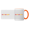 Ick bin dit Spiel! - Tasse zweifarbig - Weiß/Orange