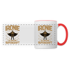 Ironie is meene Superkraft! - Tasse zweifarbig - Weiß/Rot