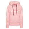 Ick, die Kleene, mach dir Beene! - Frauen Premium Hoodie - Kristallrosa
