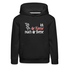 Ick, die Kleene, mach dir Beene! - Kinder Premium Hoodie