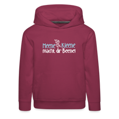 Meene Kleene macht dir Beene! - Kinder Premium Hoodie
