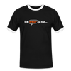 Ick erklär' ja nur… - Männer Ringer T-Shirt - Schwarz/Weiß