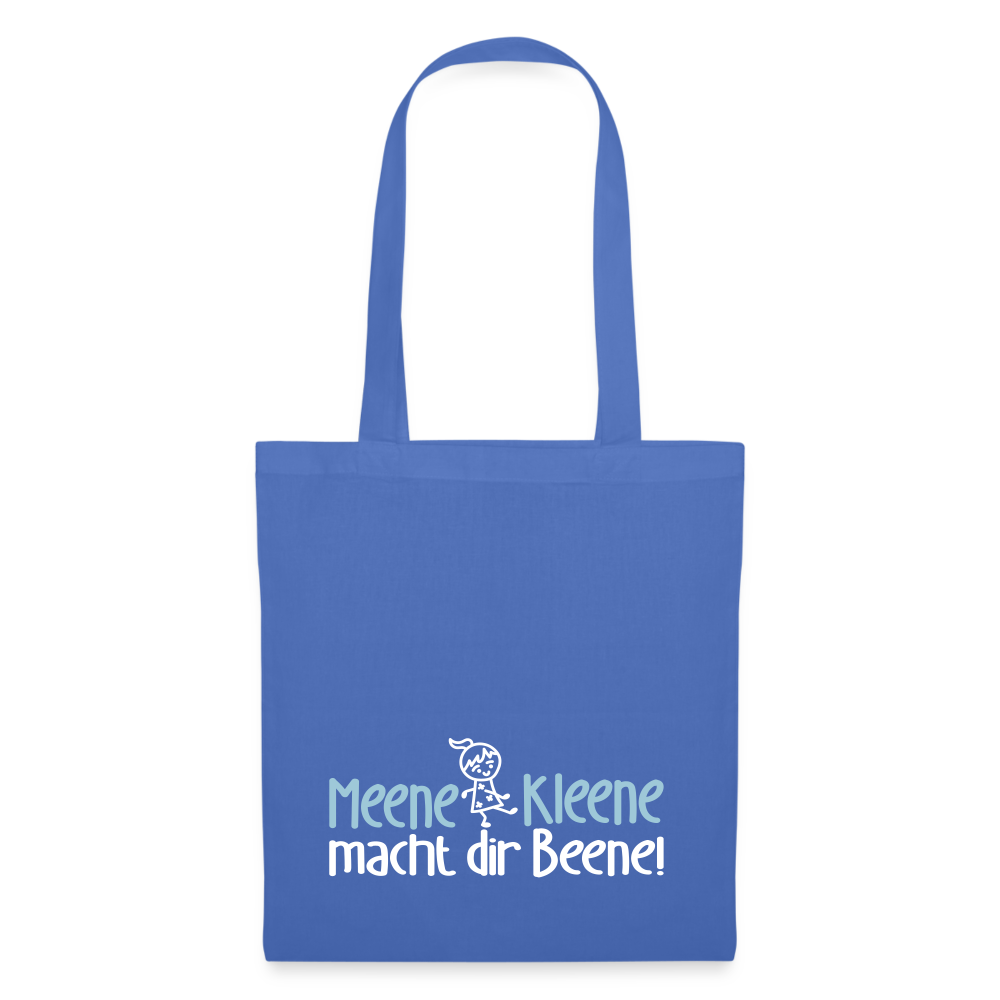 Meene Kleene macht dir Beene! - Stoffbeutel - Hellblau