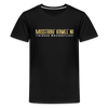 Misstrau' Kamel'n! (trinken wöchentlich) - Teenager Premium T-Shirt - Schwarz
