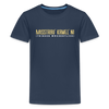 Misstrau' Kamel'n! (trinken wöchentlich) - Teenager Premium T-Shirt - Navy