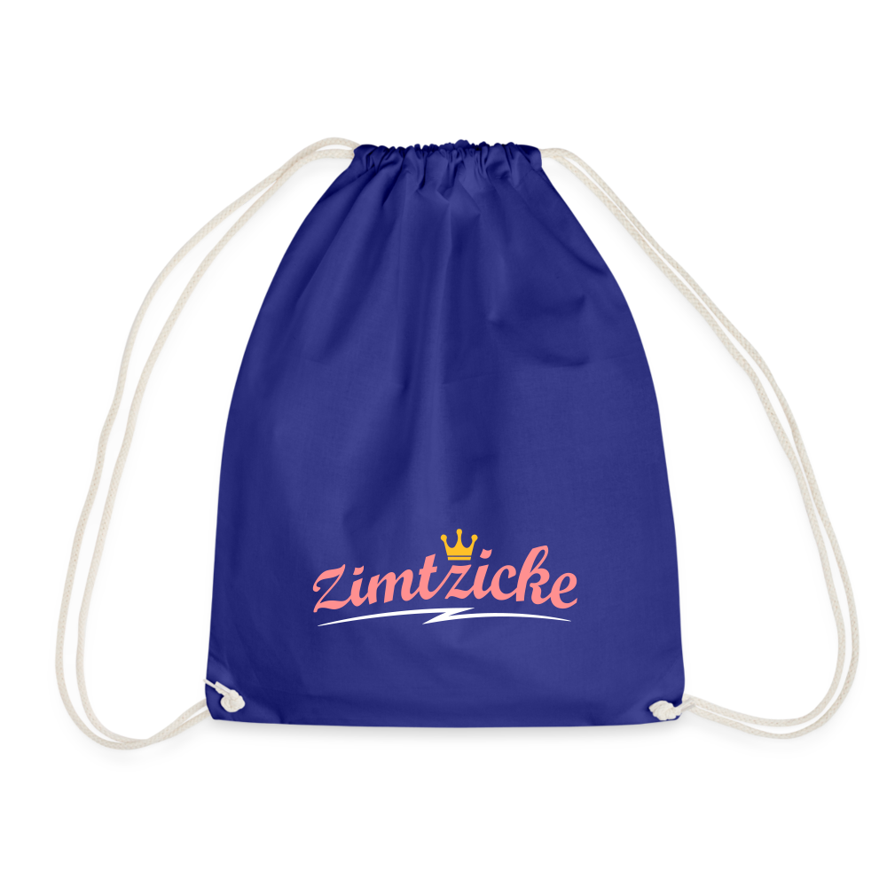 Zimtzicke - Turnbeutel - Königsblau