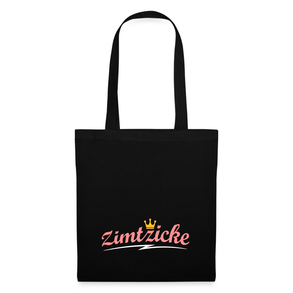 Zimtzicke - Stoffbeutel - Schwarz