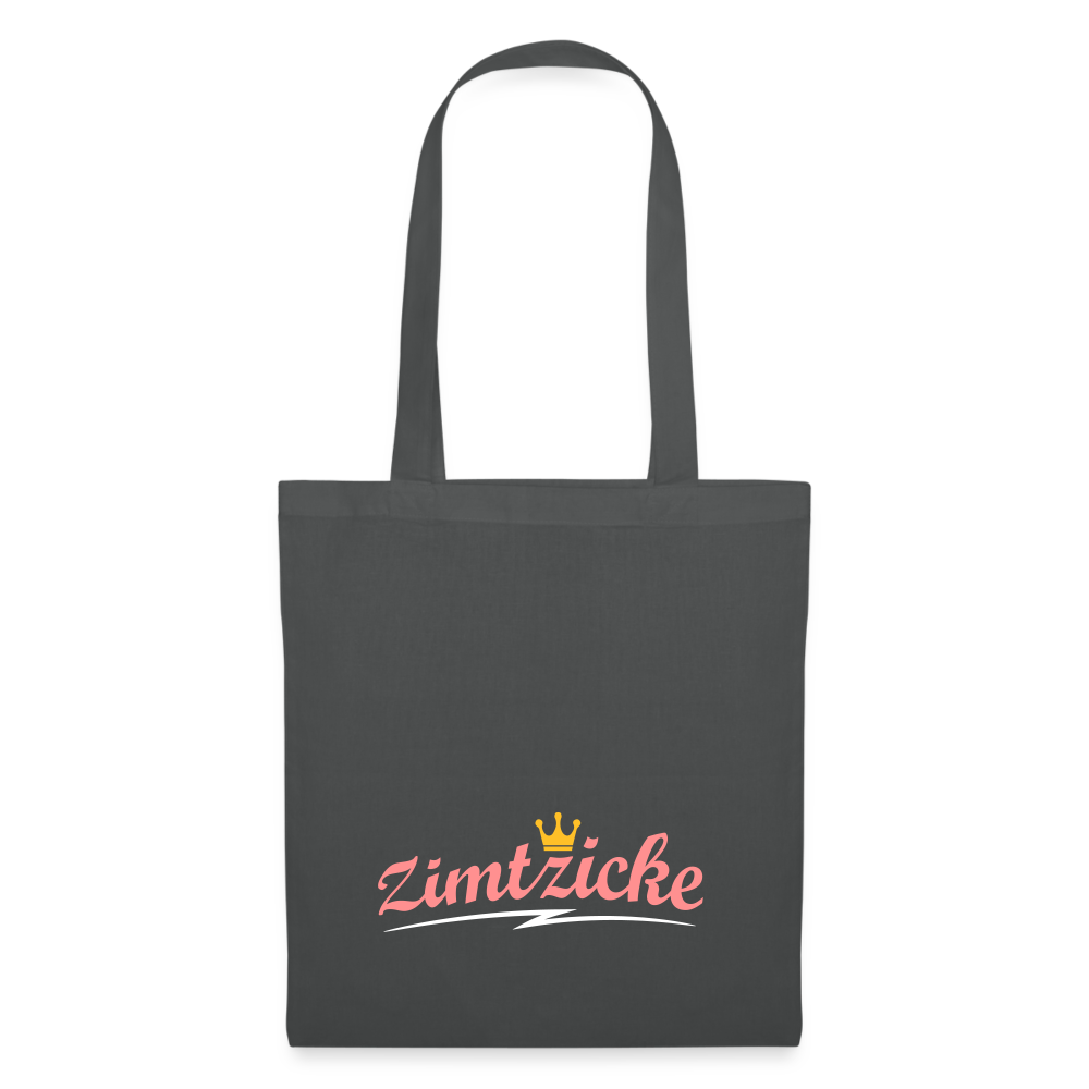 Zimtzicke - Stoffbeutel - Graphite