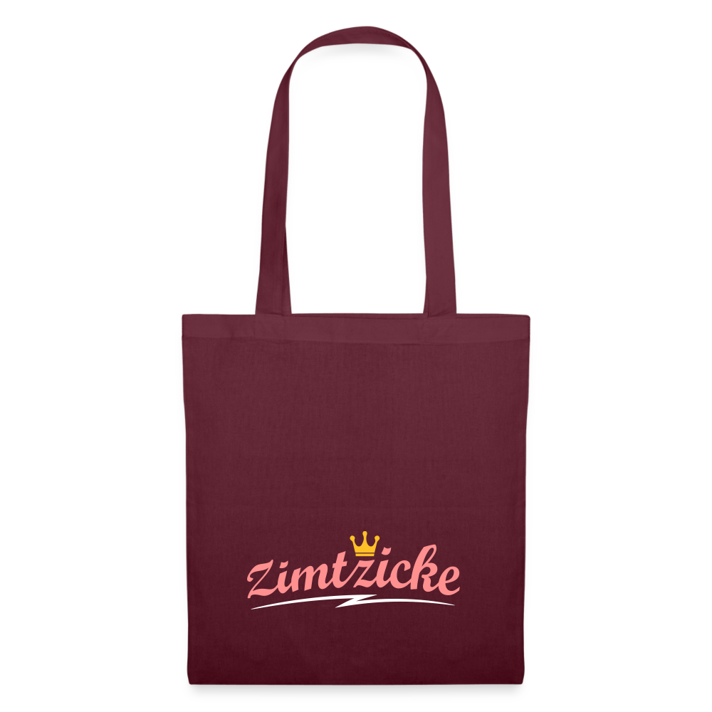 Zimtzicke - Stoffbeutel - Burgunderrot