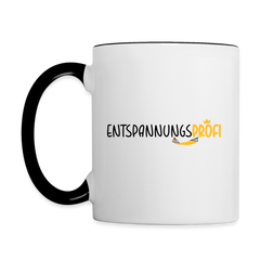 Entspannungsprofi - Tasse zweifarbig