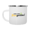 Leben, keen Biergarten! - Emaille Tasse
