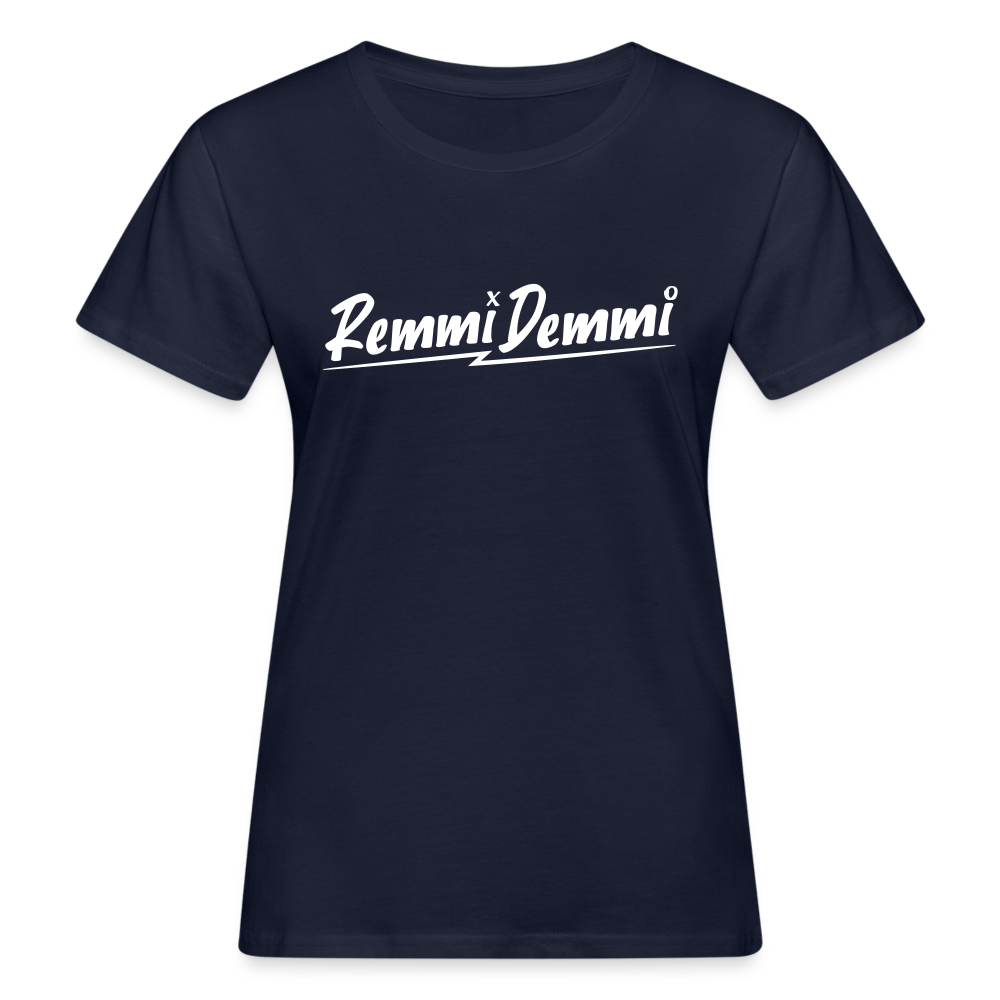 Remmi Demmi - Frauen Bio T-Shirt - Navy