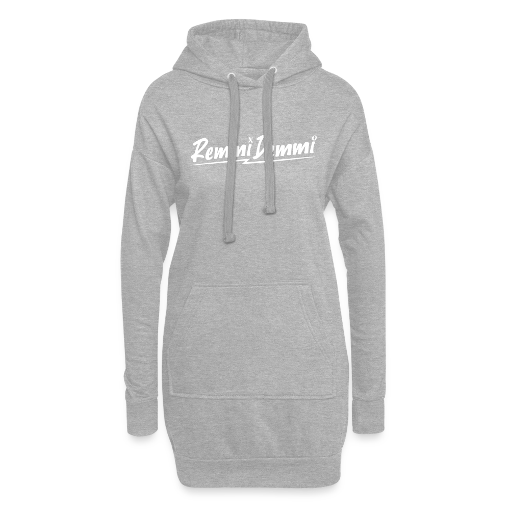 Remmi Demmi - Hoodie-Kleid - Grau meliert