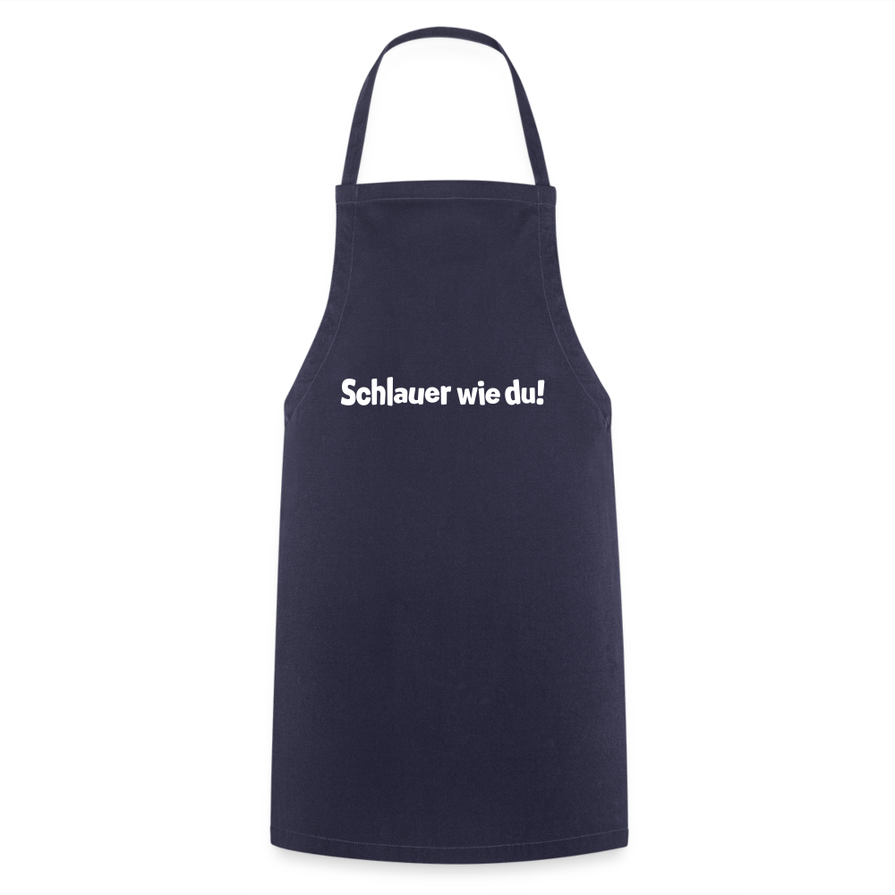 Schlauer wie du! - Kochschürze - Navy