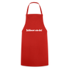 Schlauer wie du! - Kochschürze - Rot