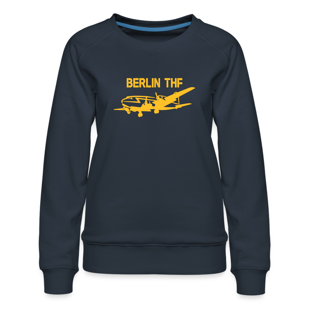 Berlin THF - Frauen Premium Sweatshirt - Navy