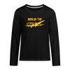 Berlin THF - Teenager Langarmshirt - Schwarz