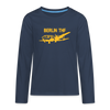 Berlin THF - Teenager Langarmshirt - Navy