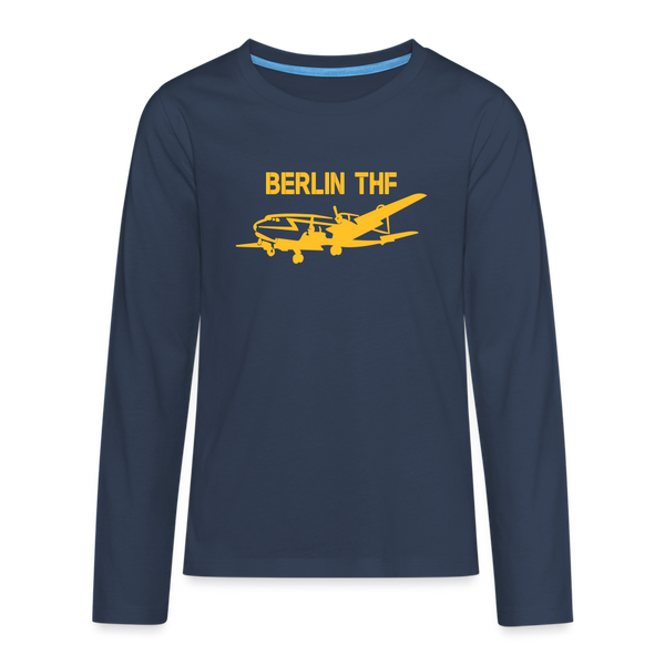 Berlin THF - Teenager Langarmshirt - Navy
