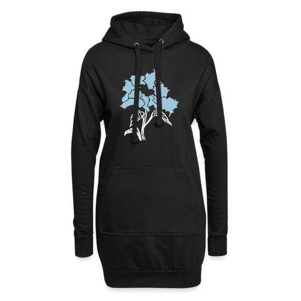 Dit duftet dufte! - Hoodie-Kleid - Schwarz