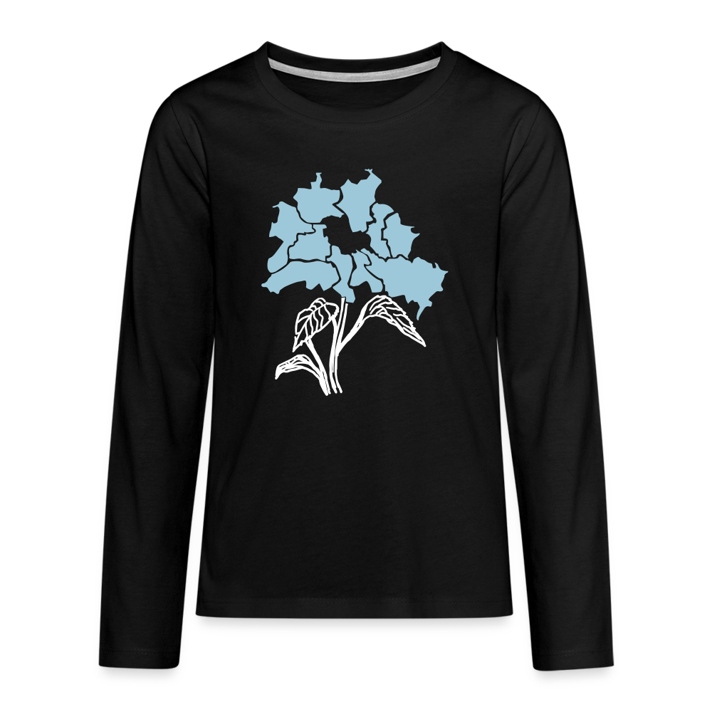 Dit duftet dufte! - Teenager Langarmshirt - Schwarz