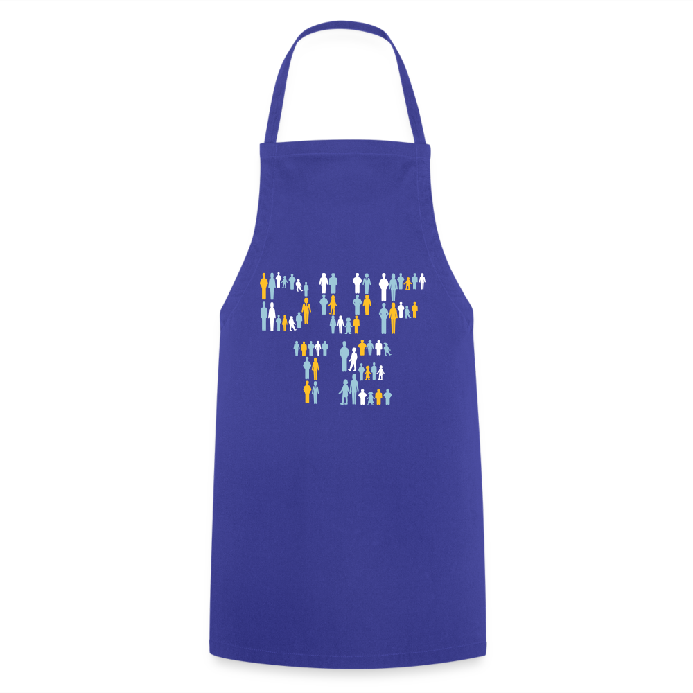 Berliner sind dufte - Kochschürze - Royalblau