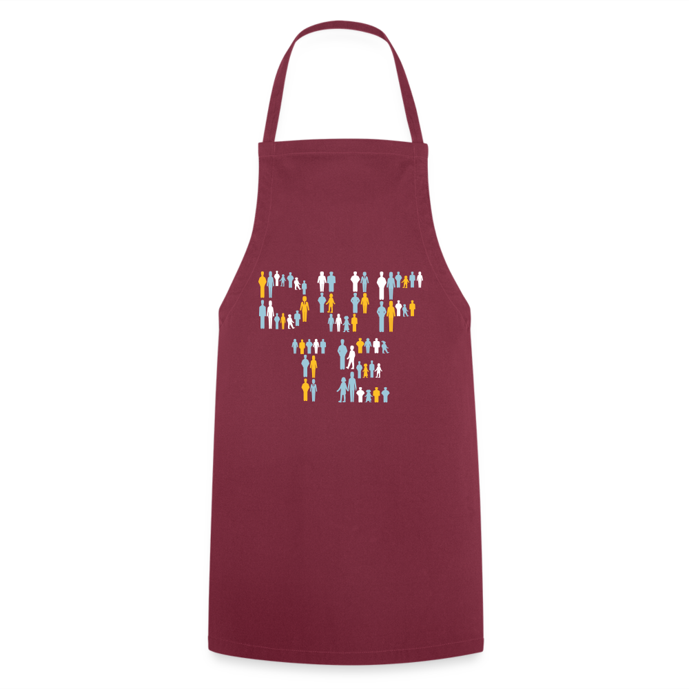 Berliner sind dufte - Kochschürze - Bordeaux