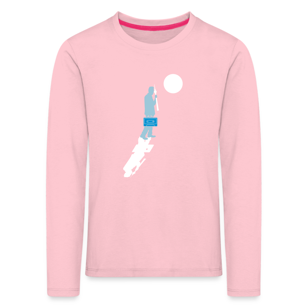 Unterwegs in Berlin - Kinder Langarmshirt - Hellrosa