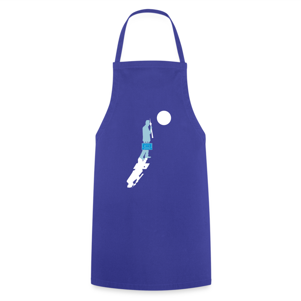 Unterwegs in Berlin - Kochschürze - Royalblau