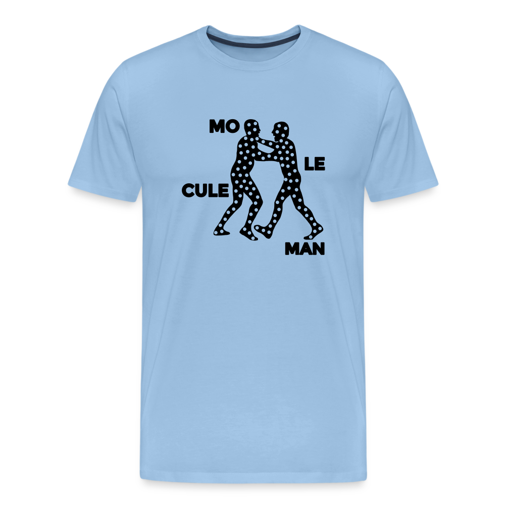 Mo le cule Man - Männer Premium T-Shirt - Sky