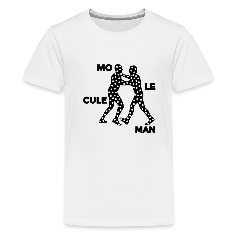Mo le cule Man - Teenager Premium T-Shirt - weiß