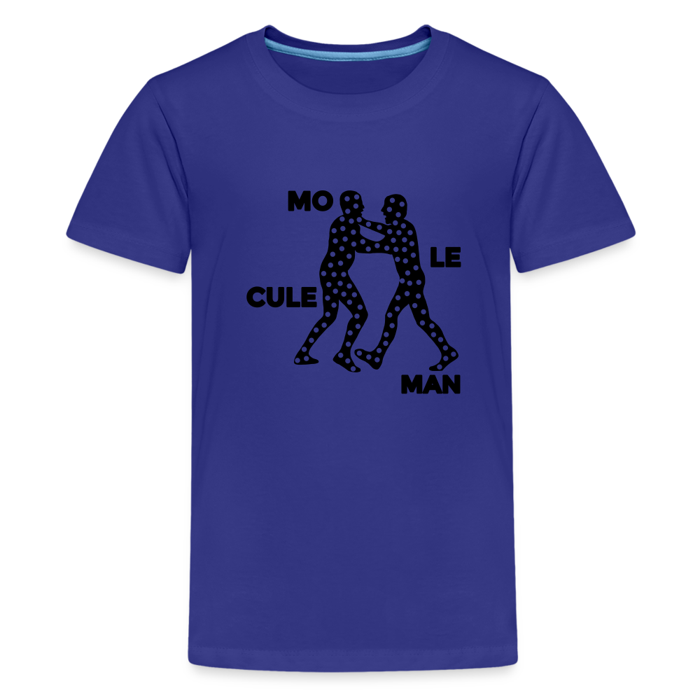 Mo le cule Man - Teenager Premium T-Shirt - Königsblau