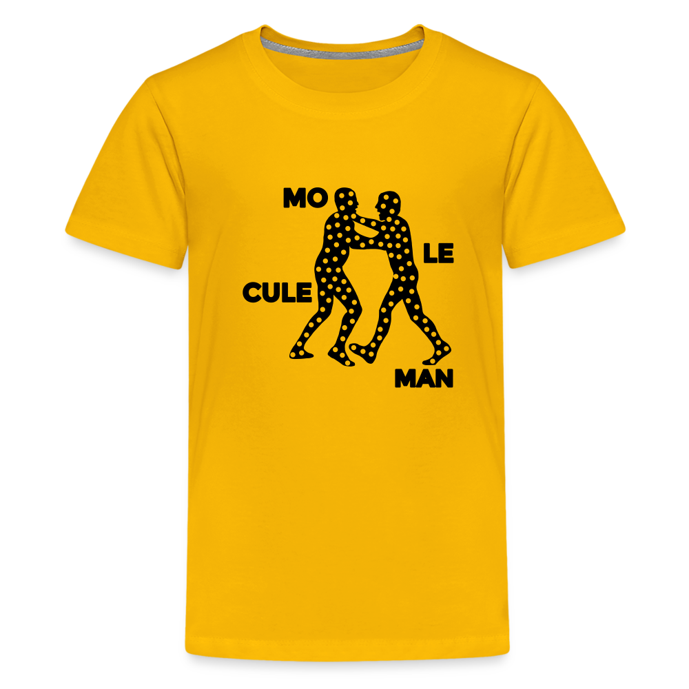 Mo le cule Man - Teenager Premium T-Shirt - Sonnengelb