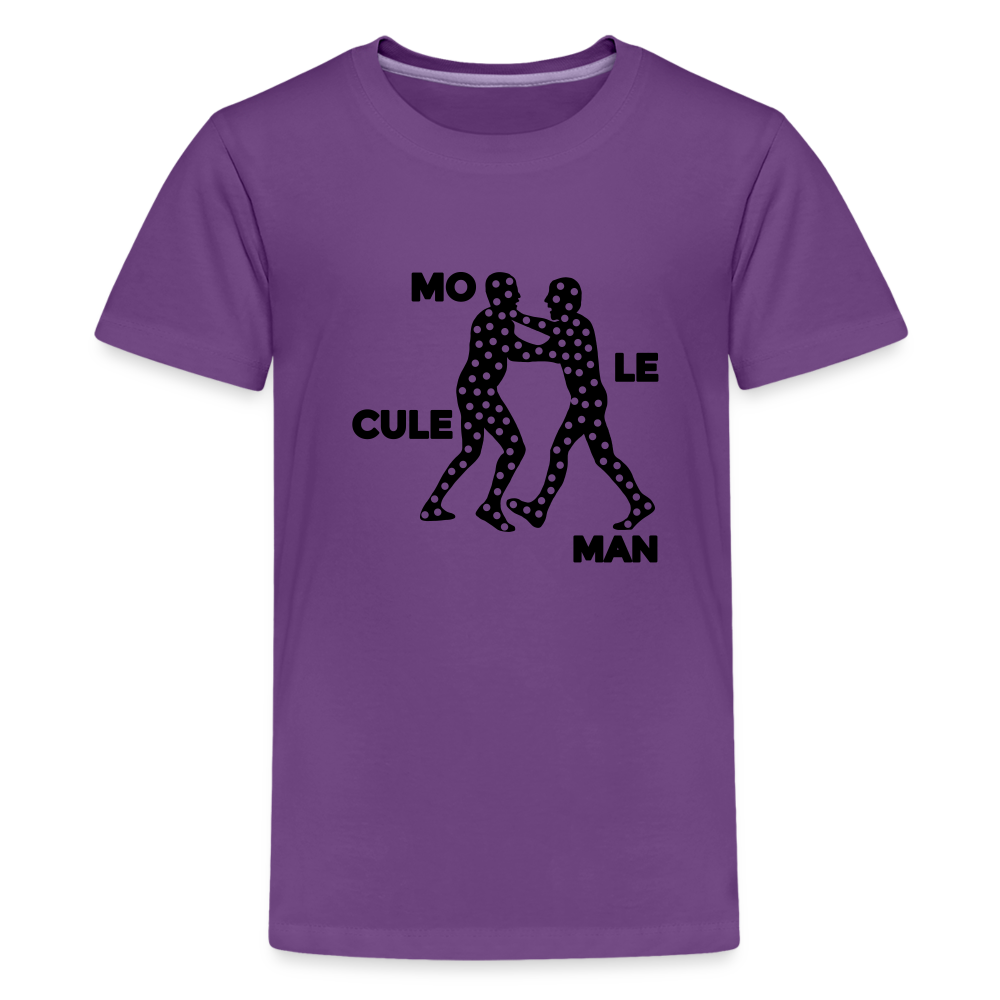 Mo le cule Man - Teenager Premium T-Shirt - Lila